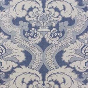7 Rolls Nina Campbell Wallpaper in Blue and Cream NEW